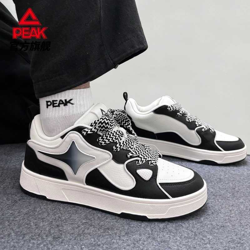 匹克极星丨态极新款板鞋秋冬复古风格休闲鞋舒适运动鞋-DB440047