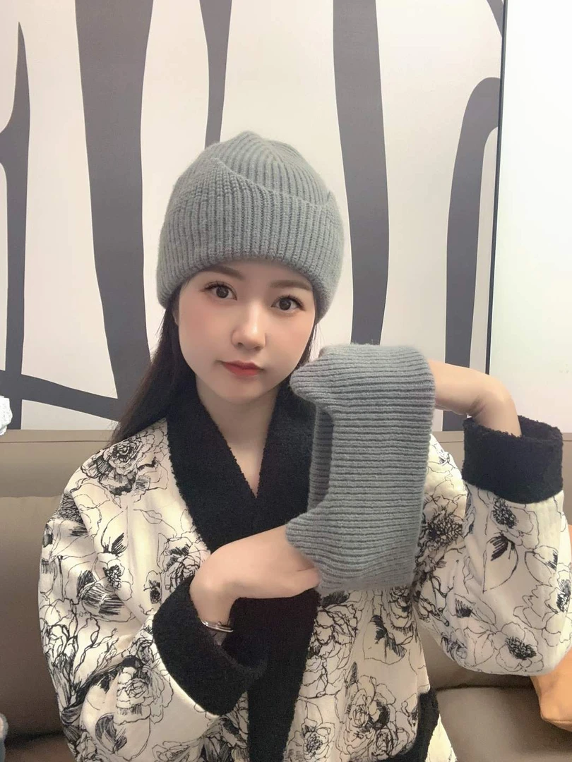 【七妹妹】秋冬春月子发带月子帽套装网红猫耳朵加厚保暖坐月子必备