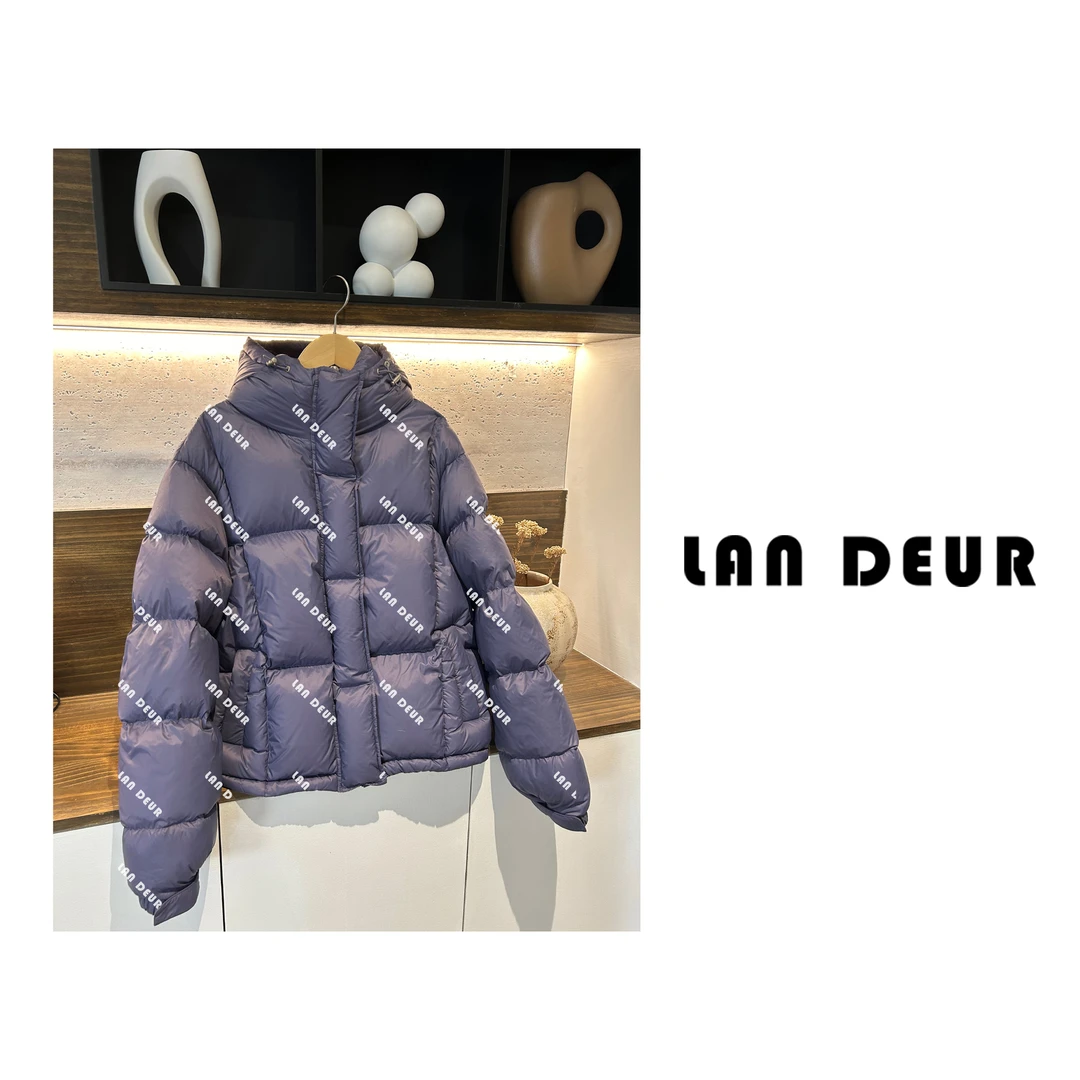 【芋泥包】90白鹅绒秋冬新款时尚百搭短款保暖羽绒服外套女上衣