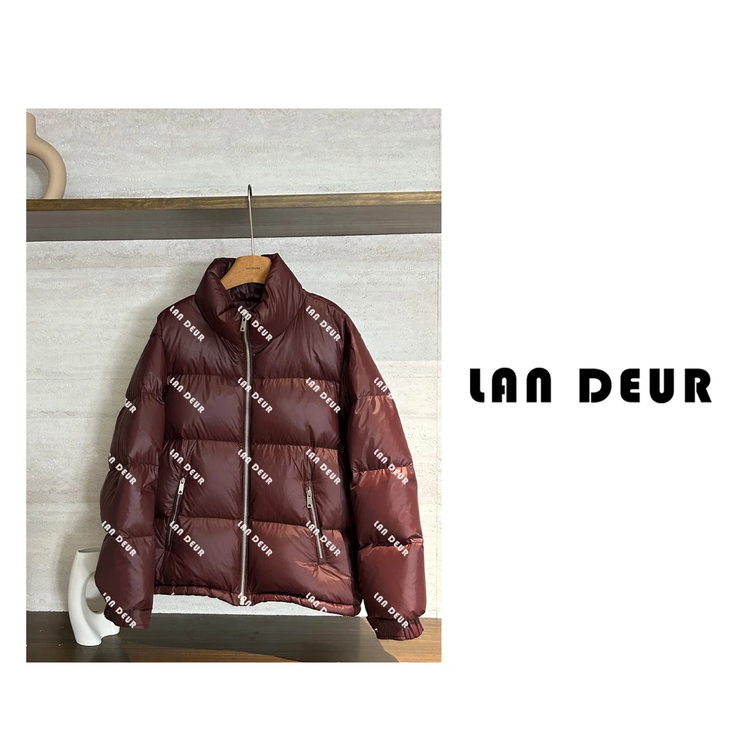 JIUJIU【观境】90白鹅绒服通勤百搭简约冬季保暖时尚羽绒服女上衣