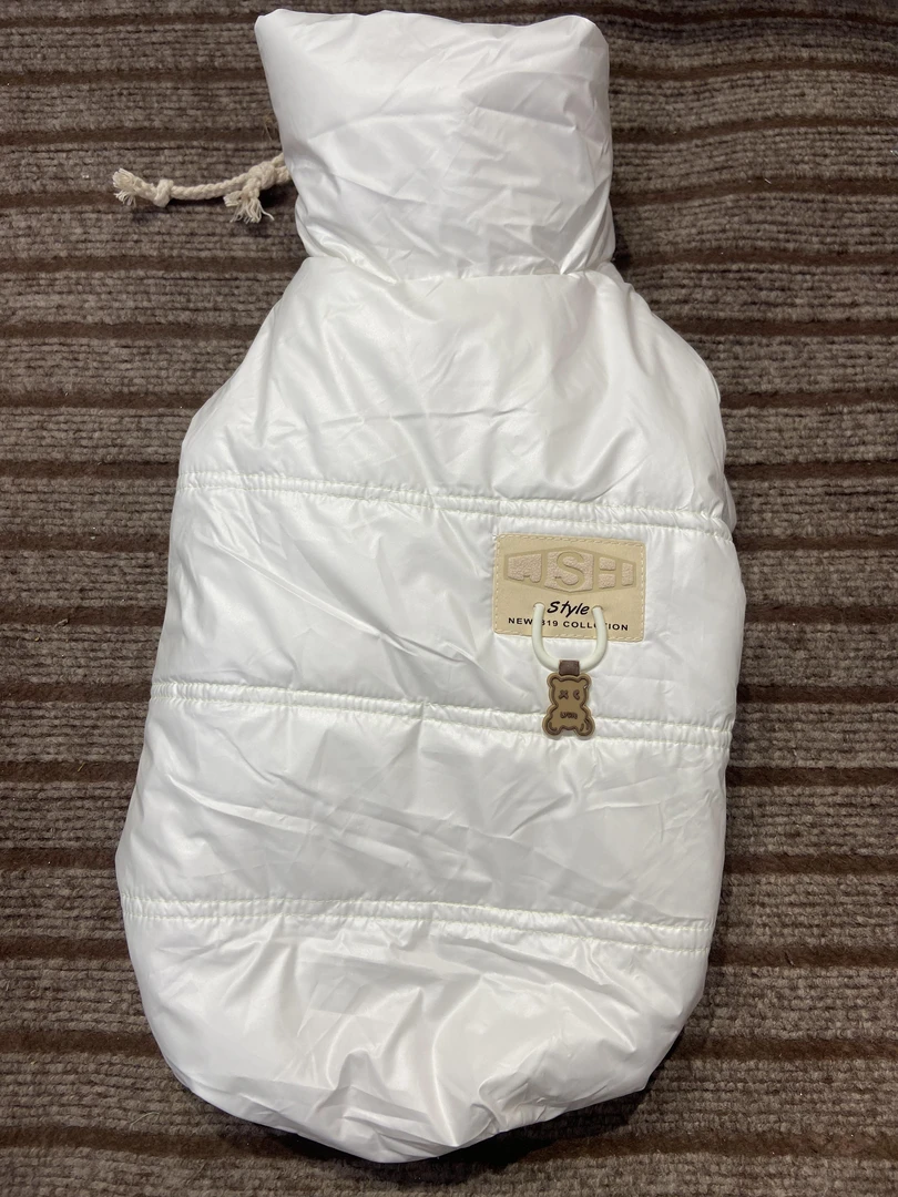 小型犬夜光服装羽绒服保暖猫狗衣服宠物服装冬季狗狗秋冬款