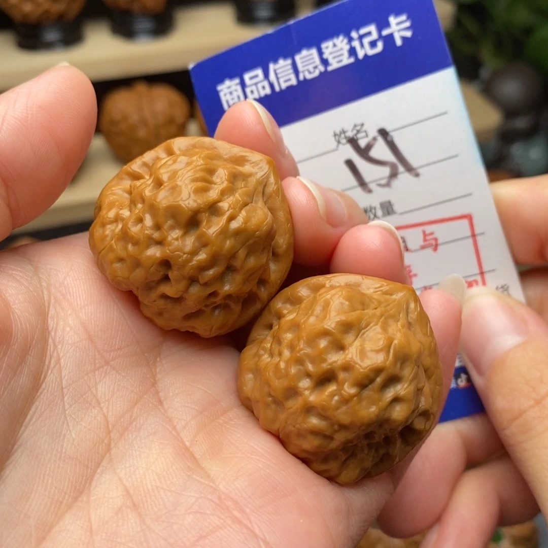文玩核桃把件151号32上古金蟾