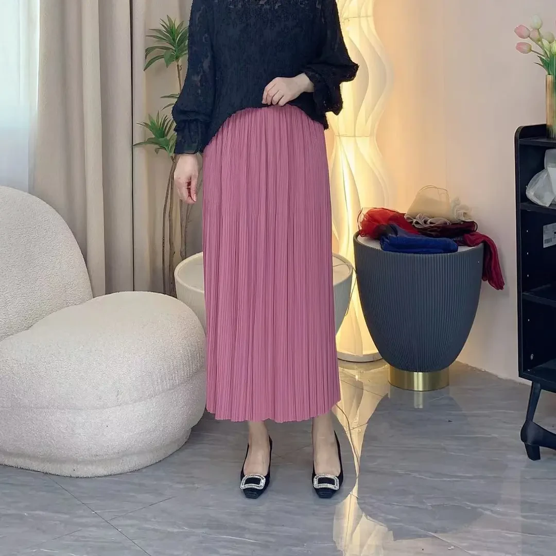 【半身裙】时尚百搭减龄显身材遮肉肉时髦百褶半身裙女显瘦大码薄