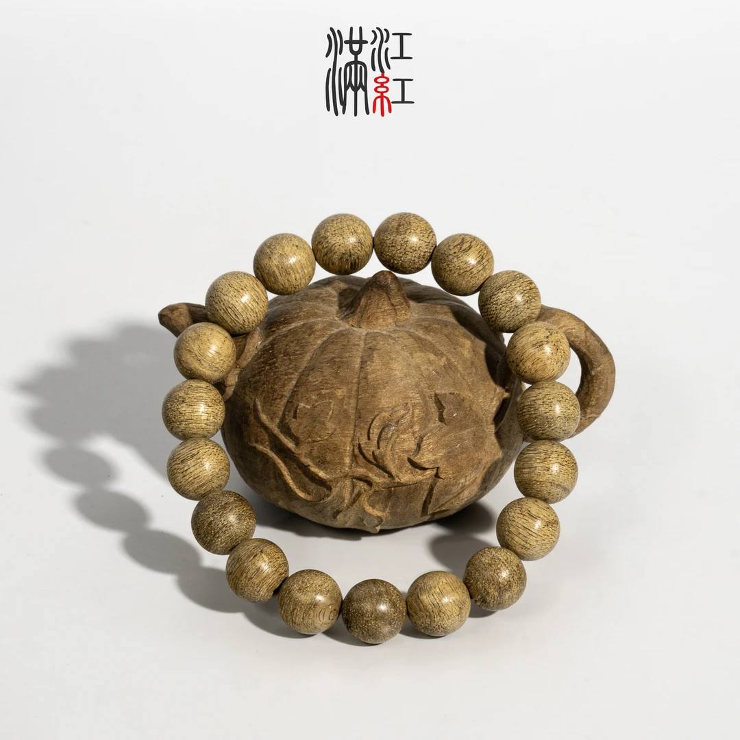 【天然沉香】柬埔寨/1.1圆珠单圈/TG1