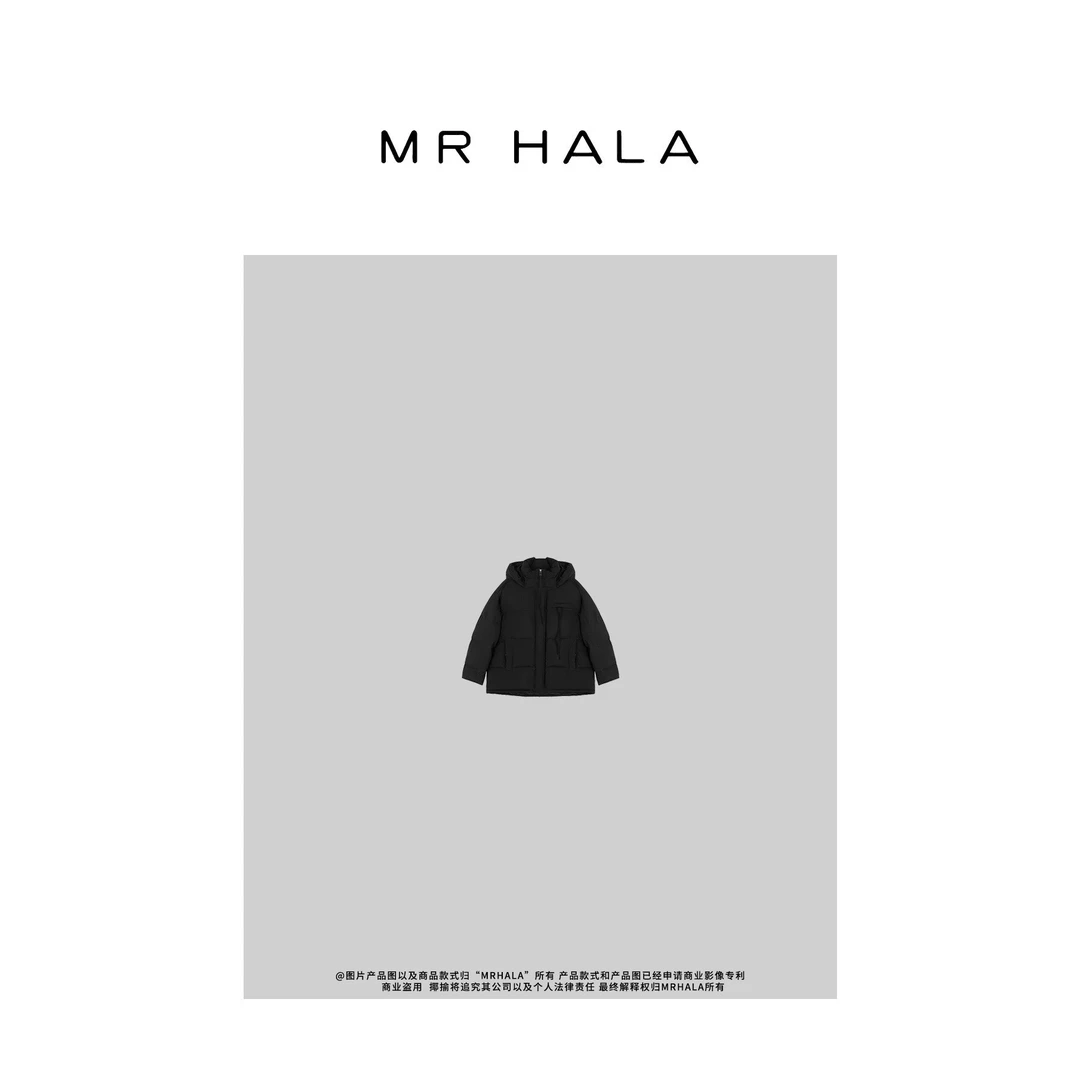 MRHALA 悦荣轻盈白鹅绒羽绒服外套 HL010203