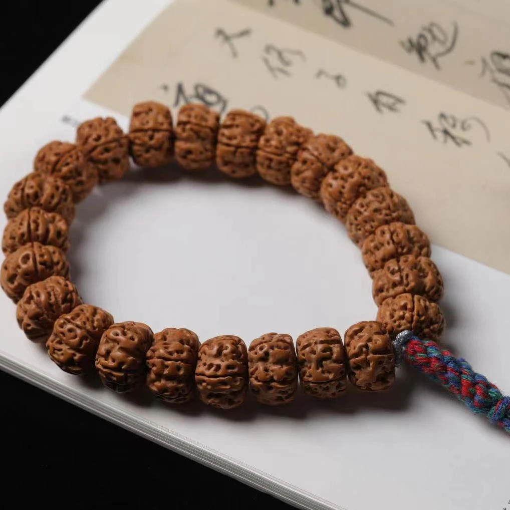 金刚菩提（航母金刚）手串，深度清理打底，尺寸：13/19mm