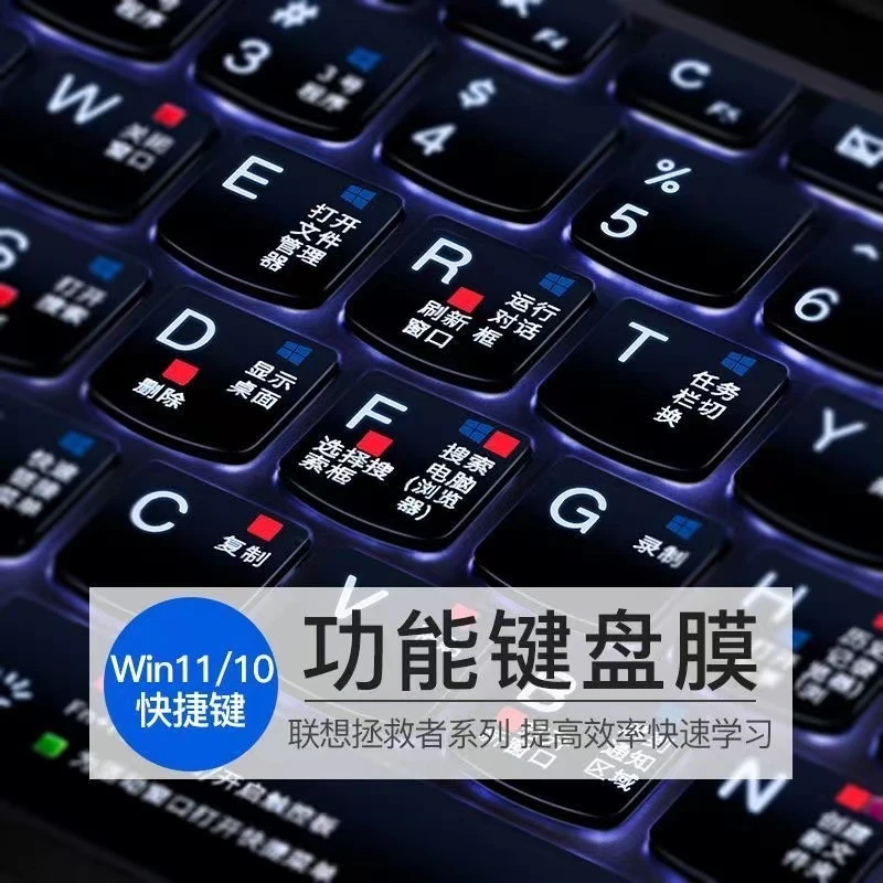 适用联想拯救者R9000P键盘膜Y7000笔记本电脑R7000P快捷键保护膜