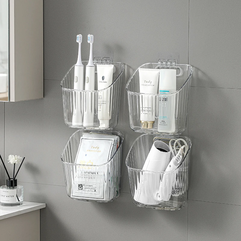 轻奢收纳筐葱姜蒜小挂篮多层厨房置物架卫生间浴室壁挂收纳神器