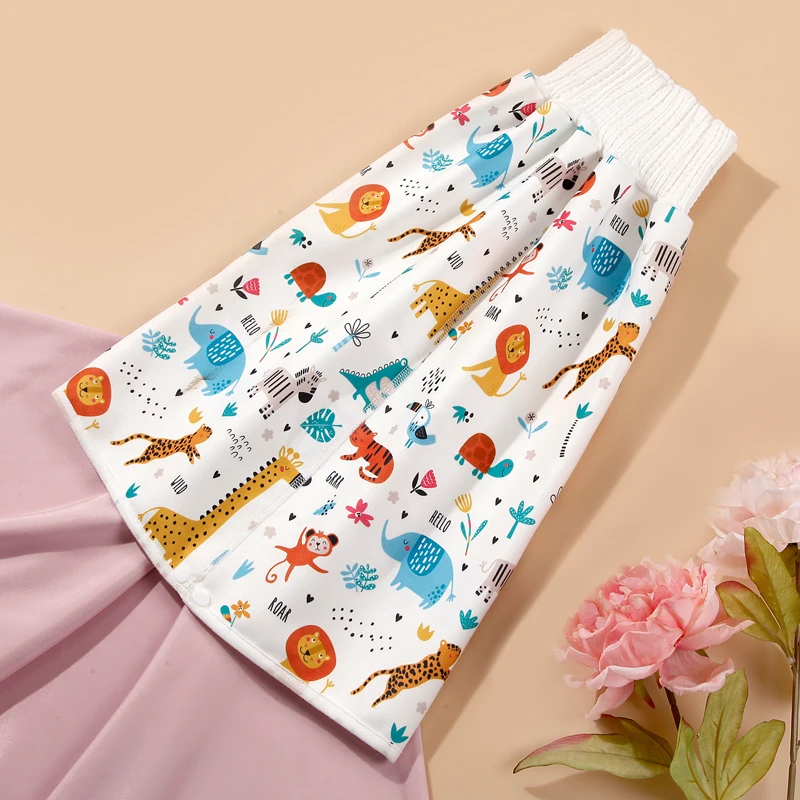 儿童隔尿裙宝宝大童训练裤防水戒尿布可洗尿裤子男女童防漏隔尿垫