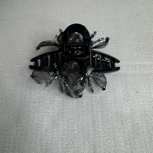 原创设计-铜丝花系列抓夹056