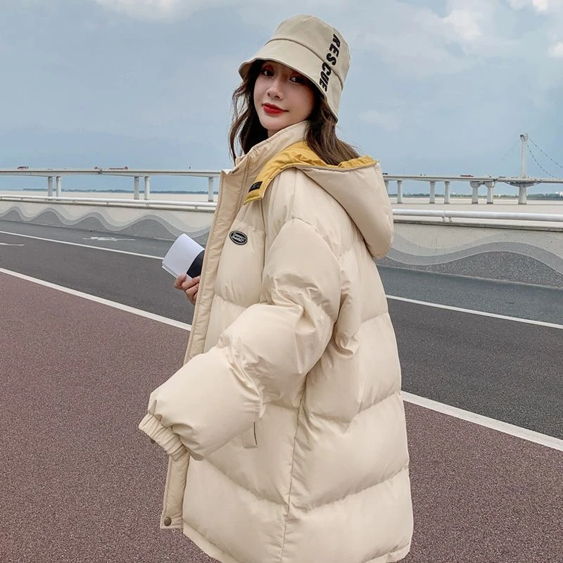 【和锋金羽品牌正品】2023年新款短款棉衣棉服女秋冬季外套面包服