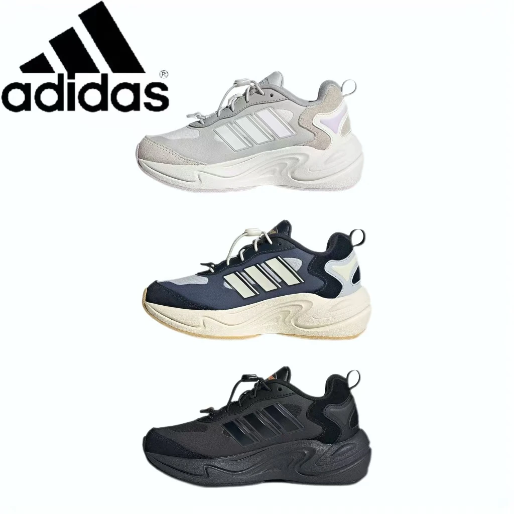 Adidas阿迪达斯新款儿童鞋女中童跑步鞋懒人扣百搭休闲鞋JH7135