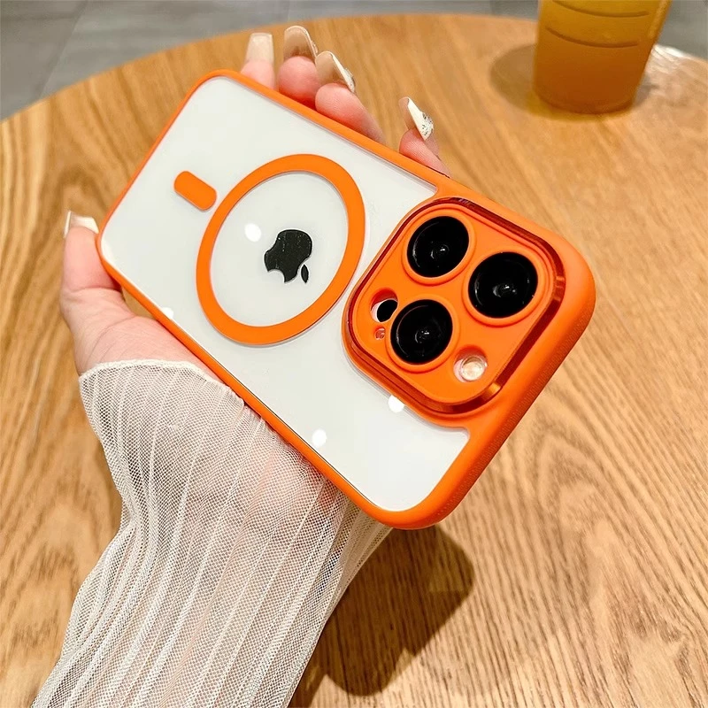 高透磁吸适用苹果16promax手机壳iphone15保护套14硅胶13高级12硬
