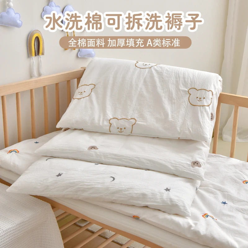 新生婴幼儿床垫棉花垫被棉垫秋冬厚款宝宝幼儿园床褥柔软纯棉铺垫