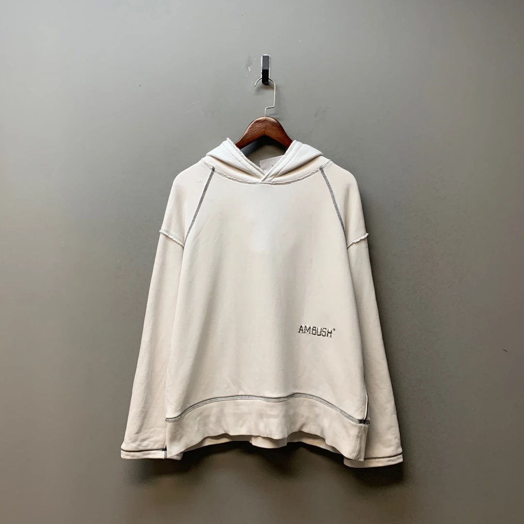 Ambush /07670/草写logo连帽卫衣 橙色新同 3码好价