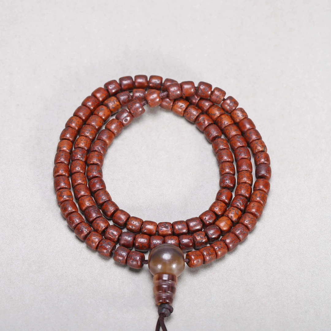 【济文阁】JZYM20103135民国 星月菩提念珠