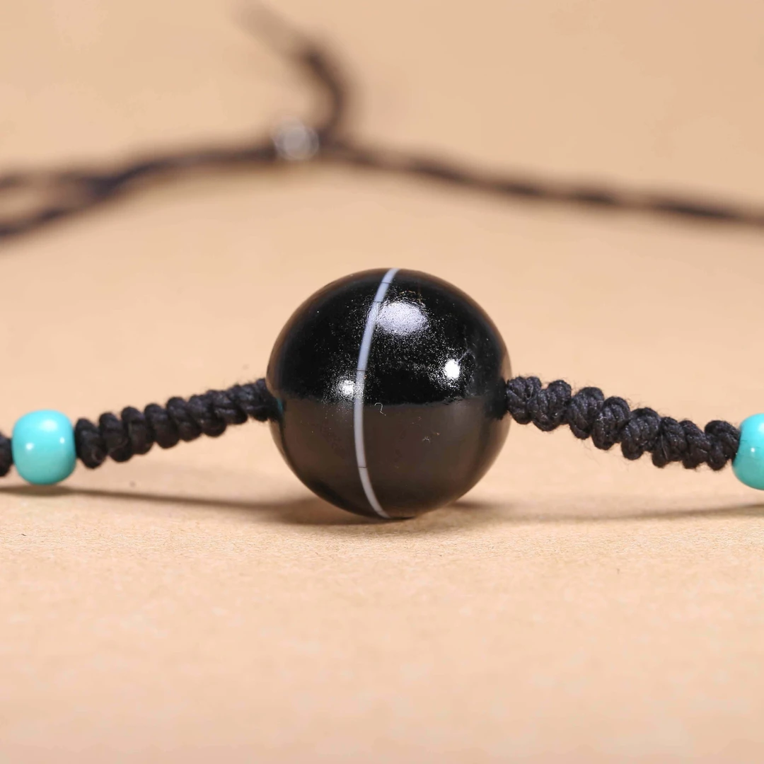 【济文阁】JFYG20930414民国 药师玛瑙勒子