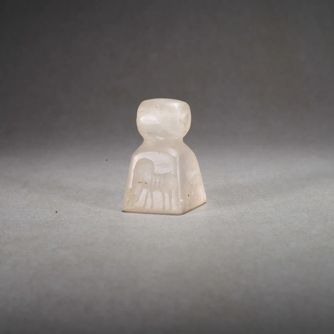 【济文阁】JZYM20923130十四世纪 水晶印章