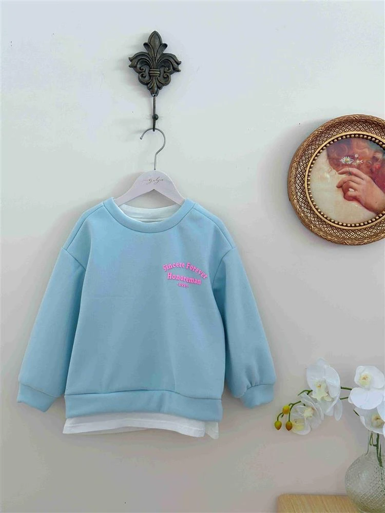 【卫衣】36G37183儿童春秋女童长袖白色洋气宝宝男孩春季女孩卡通