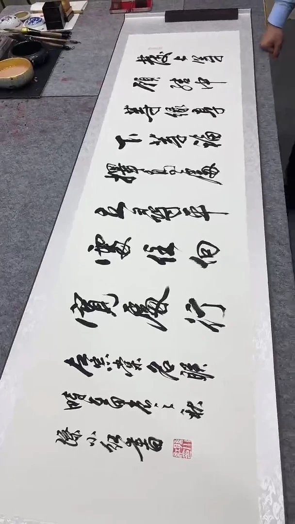 【闪购商品】书法孙小红 发愿 六尺