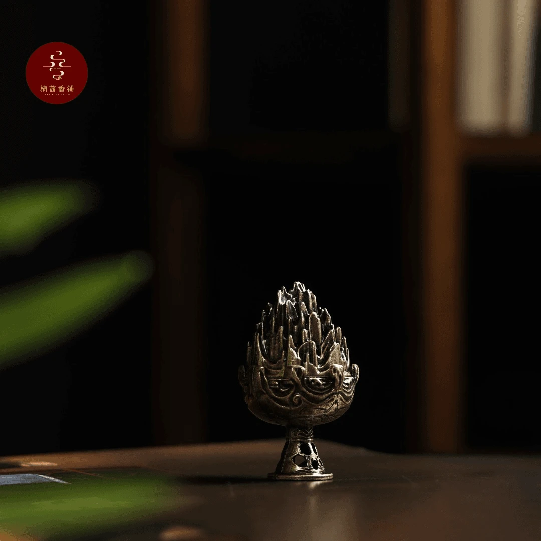 博山炉+勺子+塔模全套工具熏炉3件套装（含一盒赠品香炉灰）