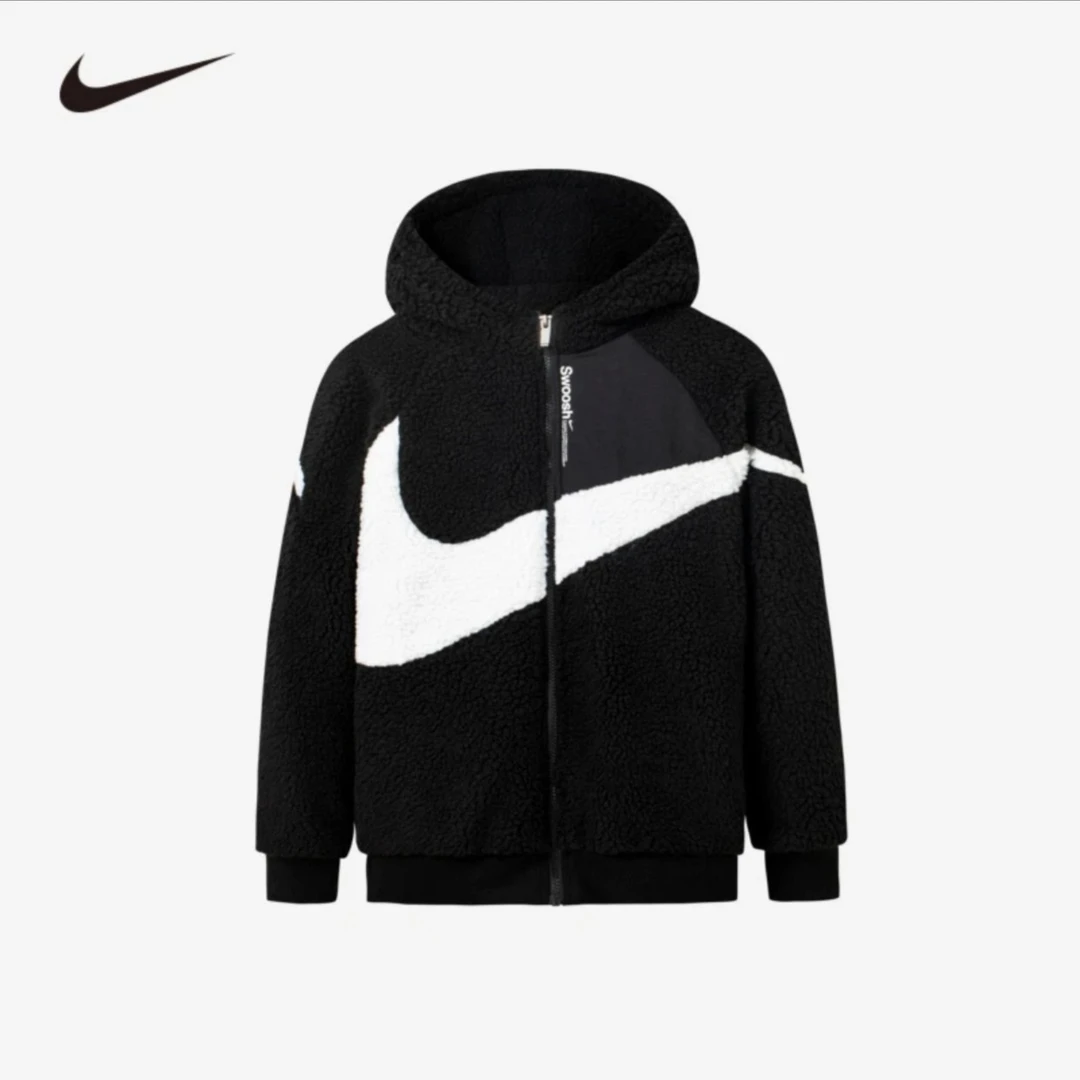 【防寒】Nike耐克童装男童秋季保暖舒适连帽夹克外套NKN-ZH-K529
