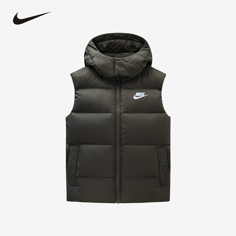 Nike耐克男女童保暖冬季羽绒时尚中性儿童马甲NKB-VE-J735