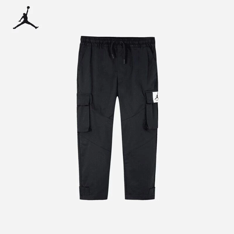 AirJordan儿童童装梭织保暖透气舒适工装长裤针织裤JDB-WP-B688