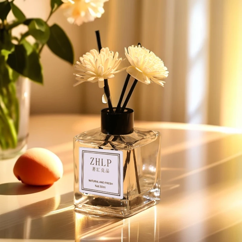 香薰精油藤条酒店栀子花客厅卫生间空气清新母婴可用香氛