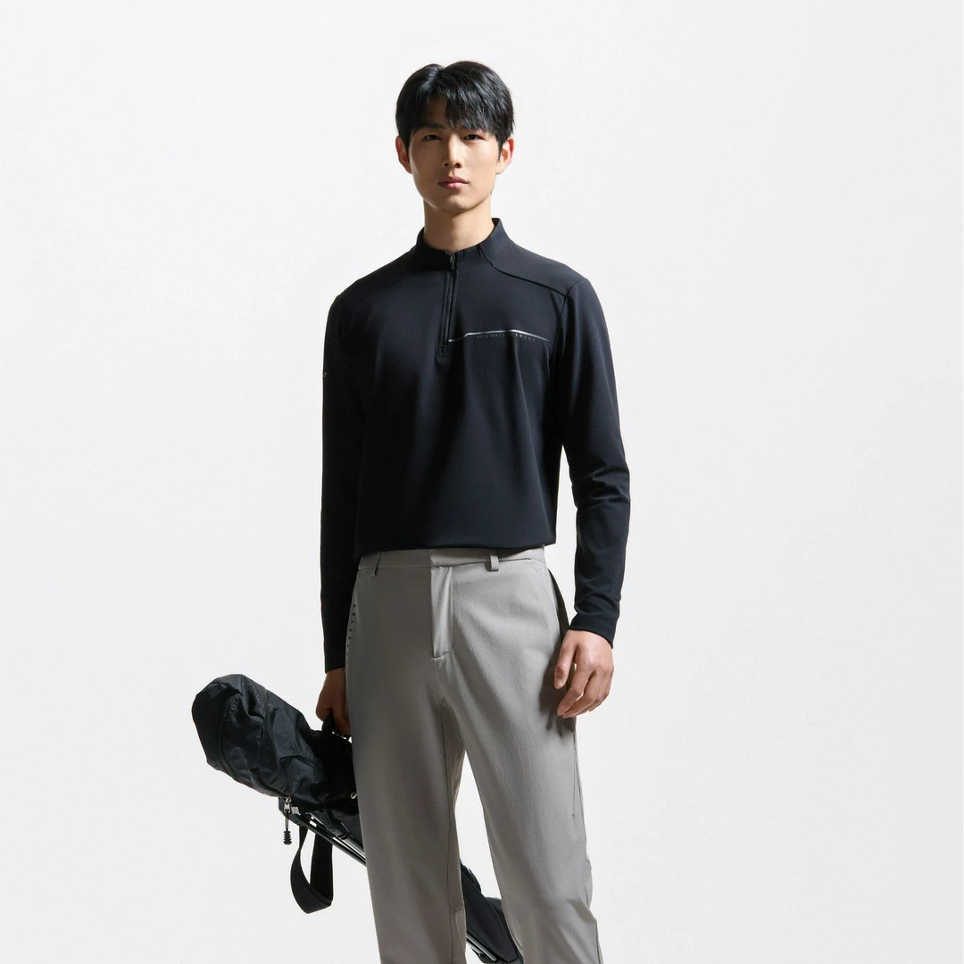 安踏全天候丨运动长袖秋季男女户外训练吸湿速干长袖舒适亲肤长袖