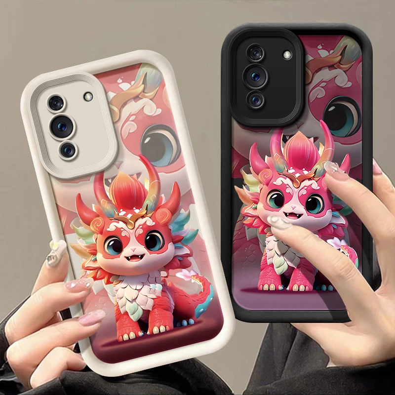 适用华为nova10手机壳NCO-AL00软胶软硅胶挂绳网红可爱奢华个性全