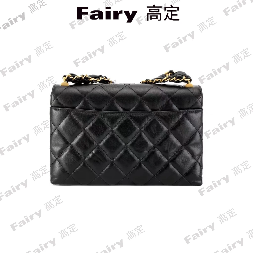 【Fairy】N豆腐包菱格纹手提斜挎包