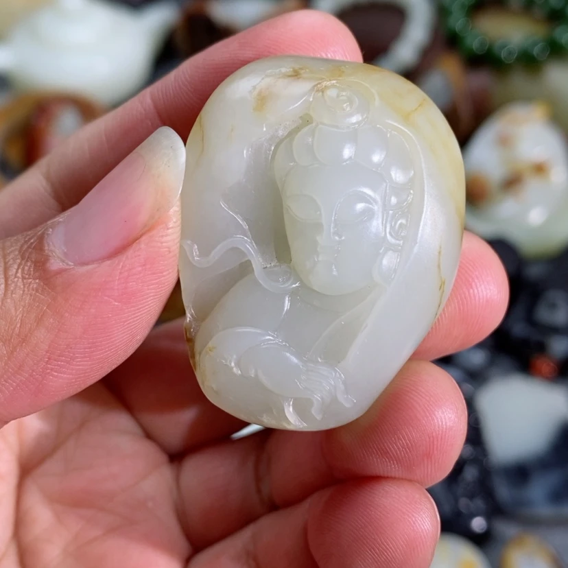 【闪购商品】和田玉颈饰未镶嵌友****生