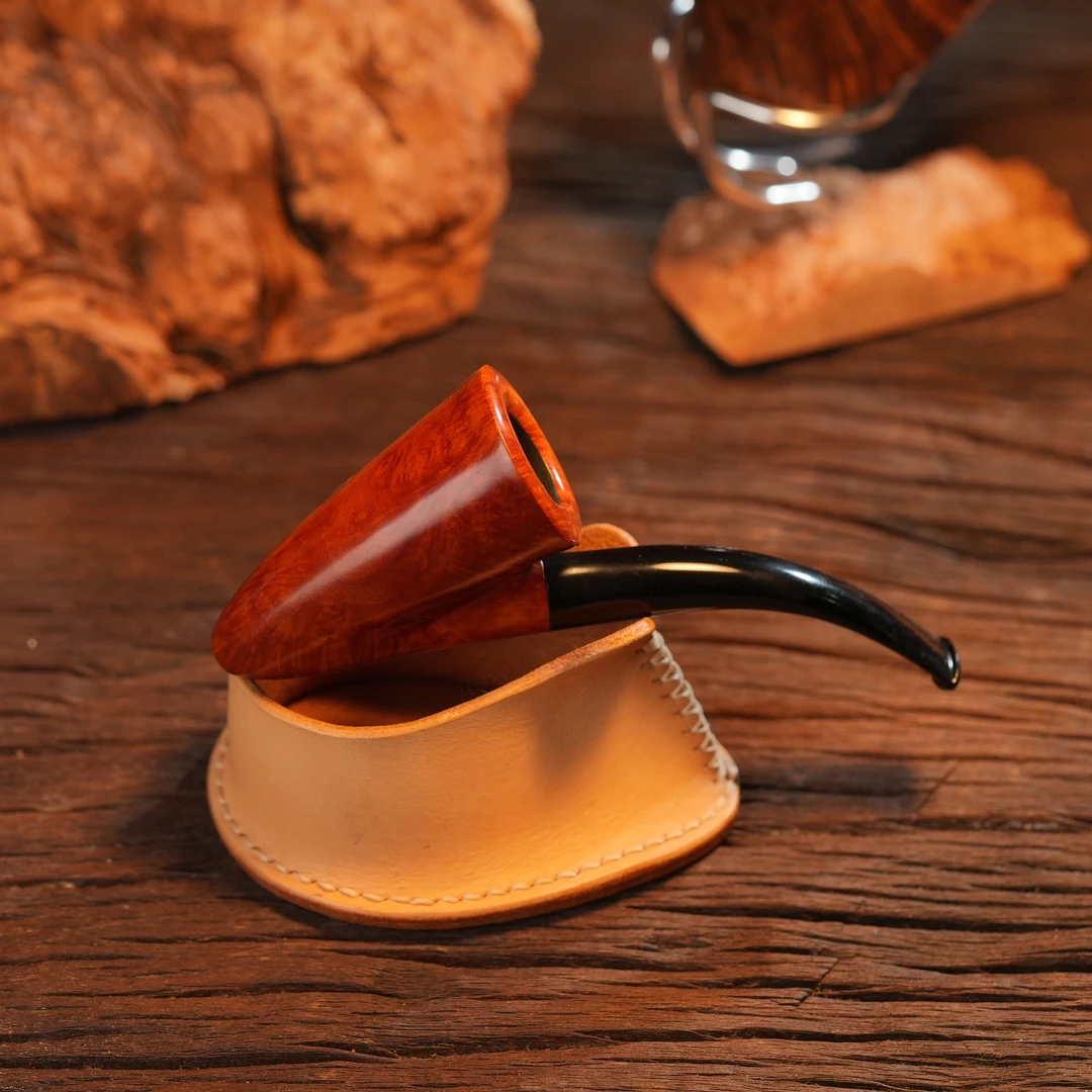 刺猬石楠木烟斗 萨克斯手把件