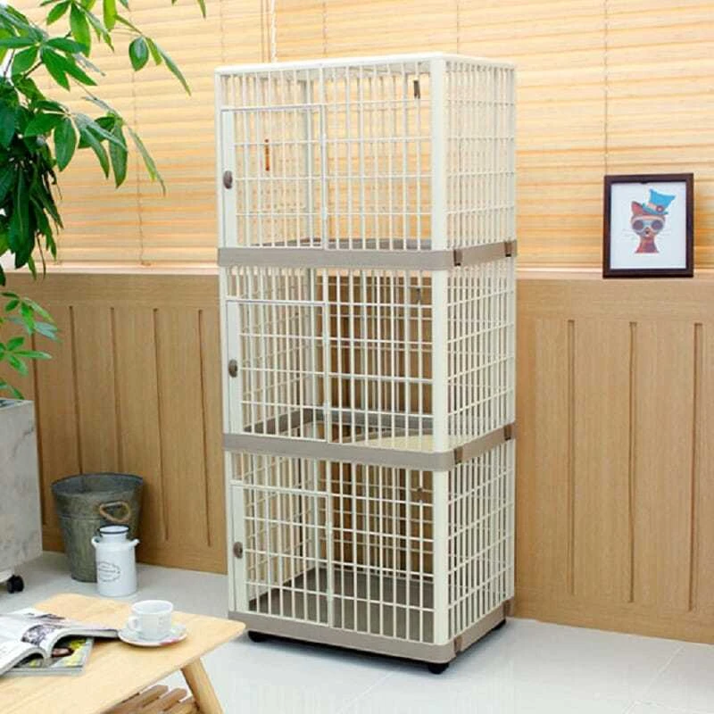 爱丽丝树脂猫笼猫舍爱丽思猫笼子猫别墅宠物猫咪双层二层三层大号
