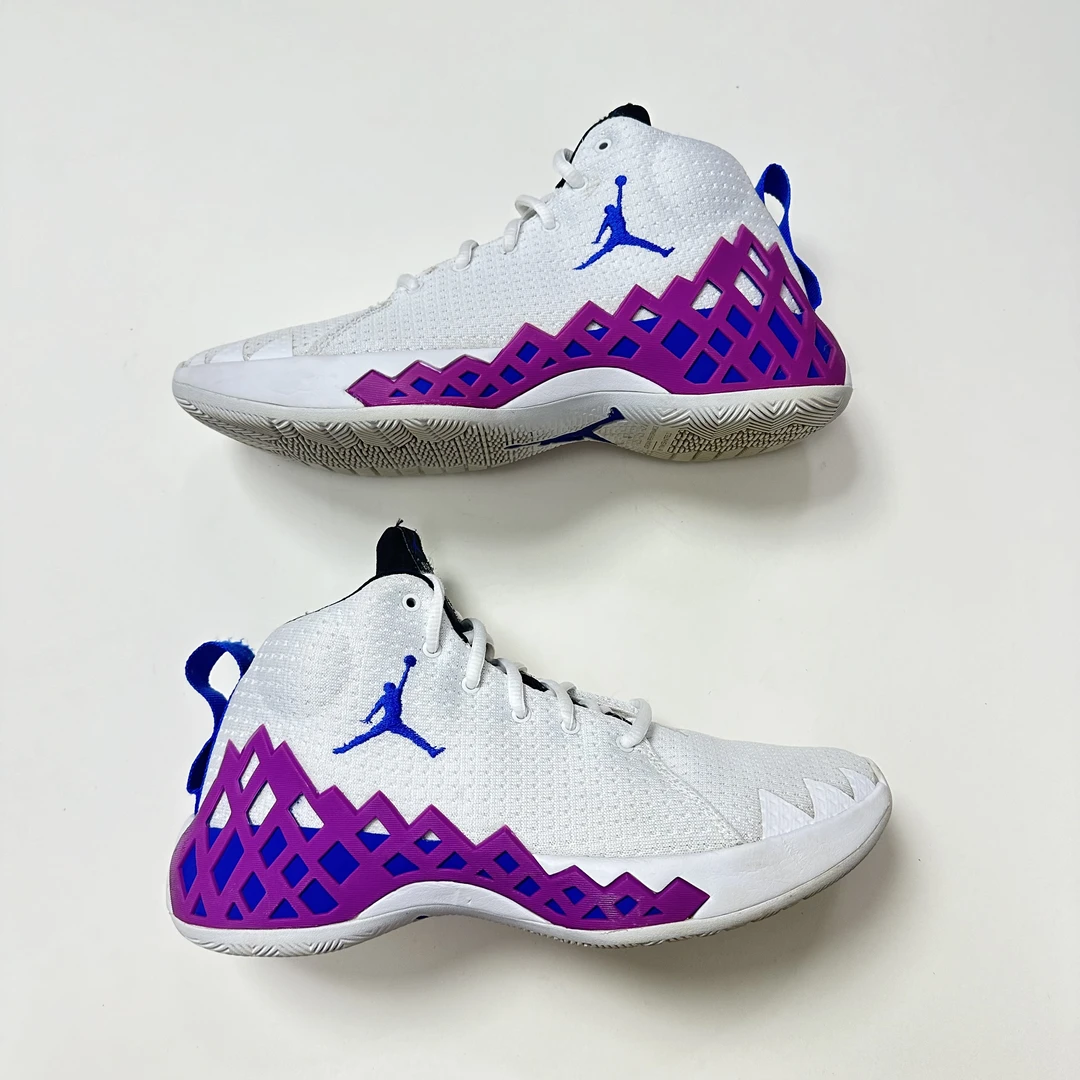 （41码）Jordan 篮球鞋/白紫/配盒/CI1205-140公价1499