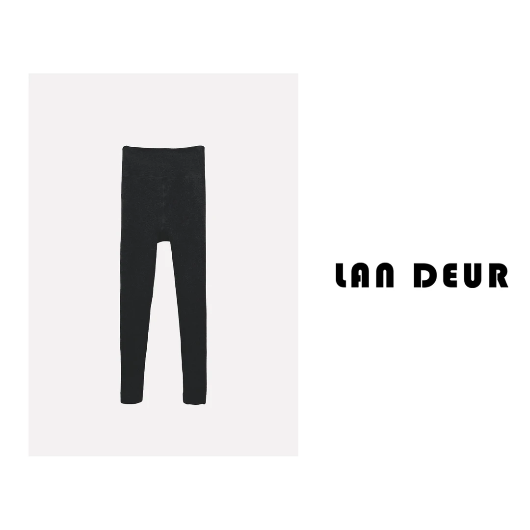 JIUJIU【妙脆鲨】时尚女士保暖百搭冬季加绒打底裤1129