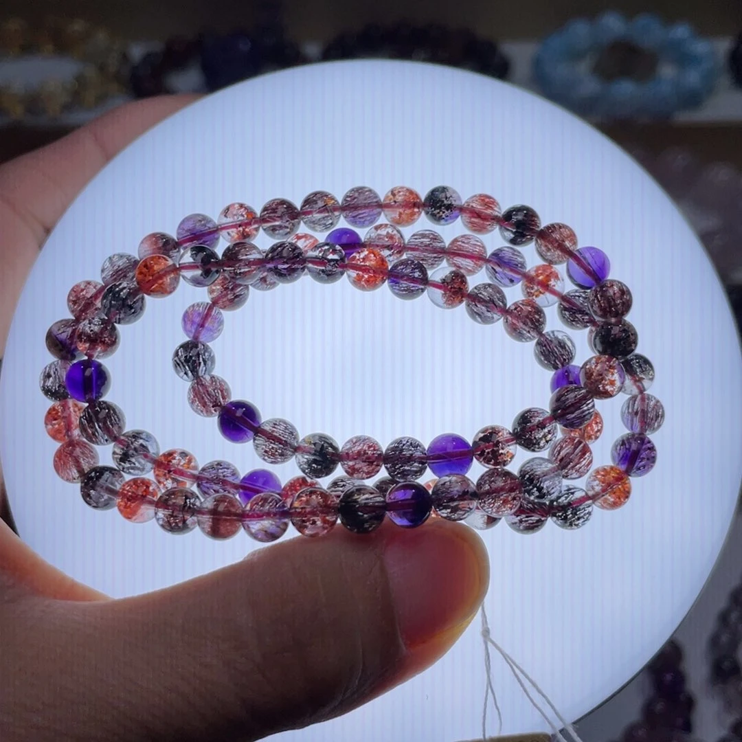 水晶手链未镶嵌超七手链