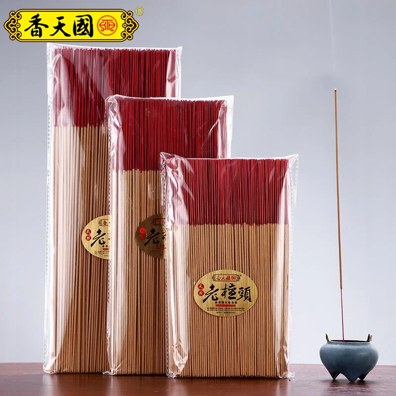 香天国天然老檀头手搓香家用室内竹签香实惠老山檀香手工制作双11