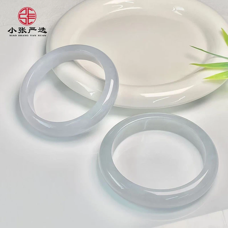 【小张严选】BC0549 天然A货翡翠手镯 12*8mm 多样发其一