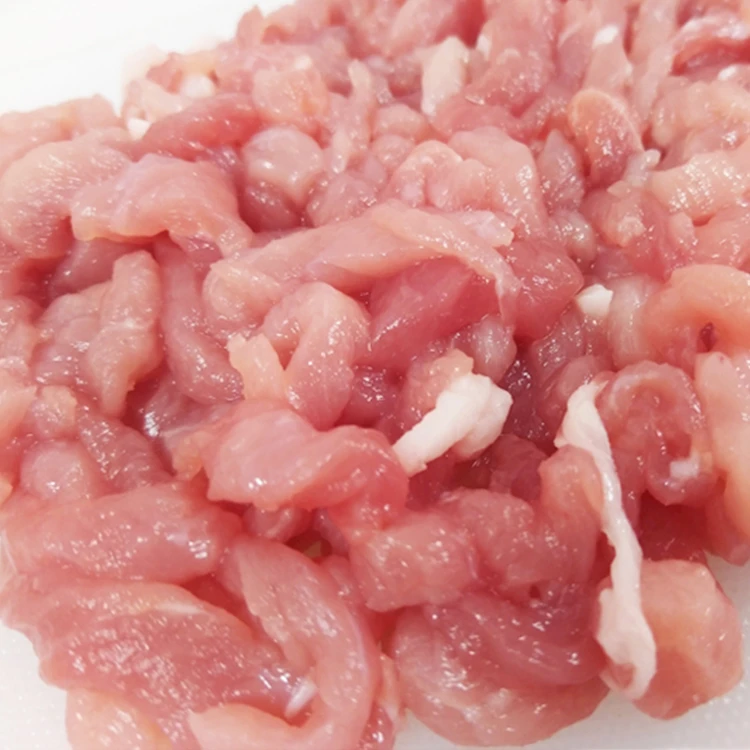 土猪瘦肉丝500g 新鲜农家散养精瘦肉当天现杀生鲜猪