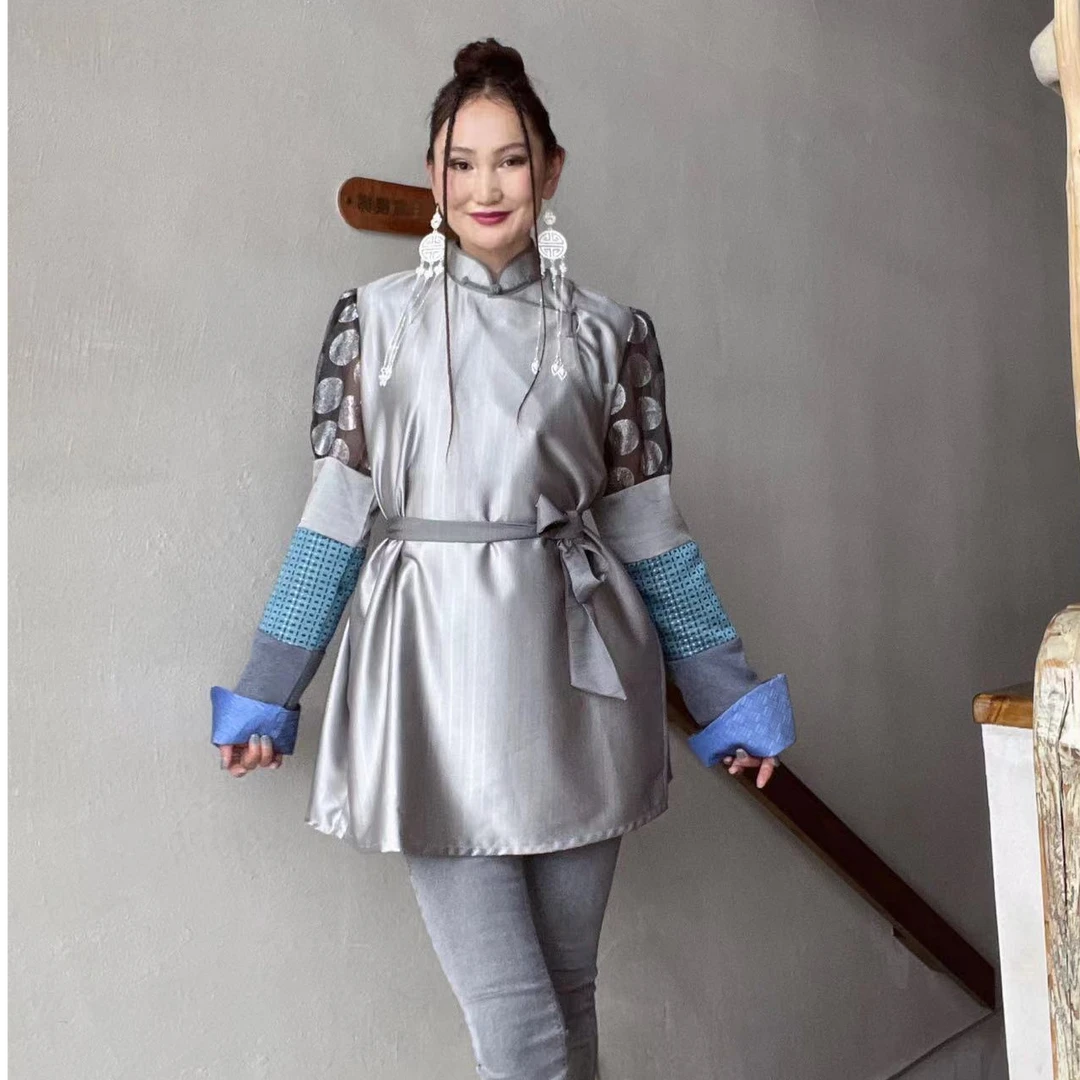 ANAR原创设计潮流外套潮流民族风外套时尚百搭蒙古族元素外套