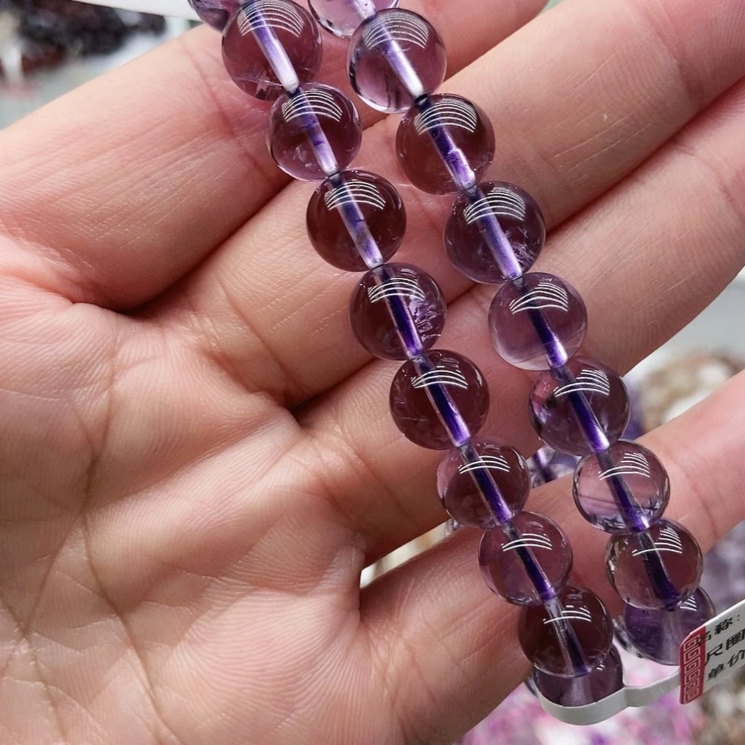 水晶手链未镶嵌紫水晶手链