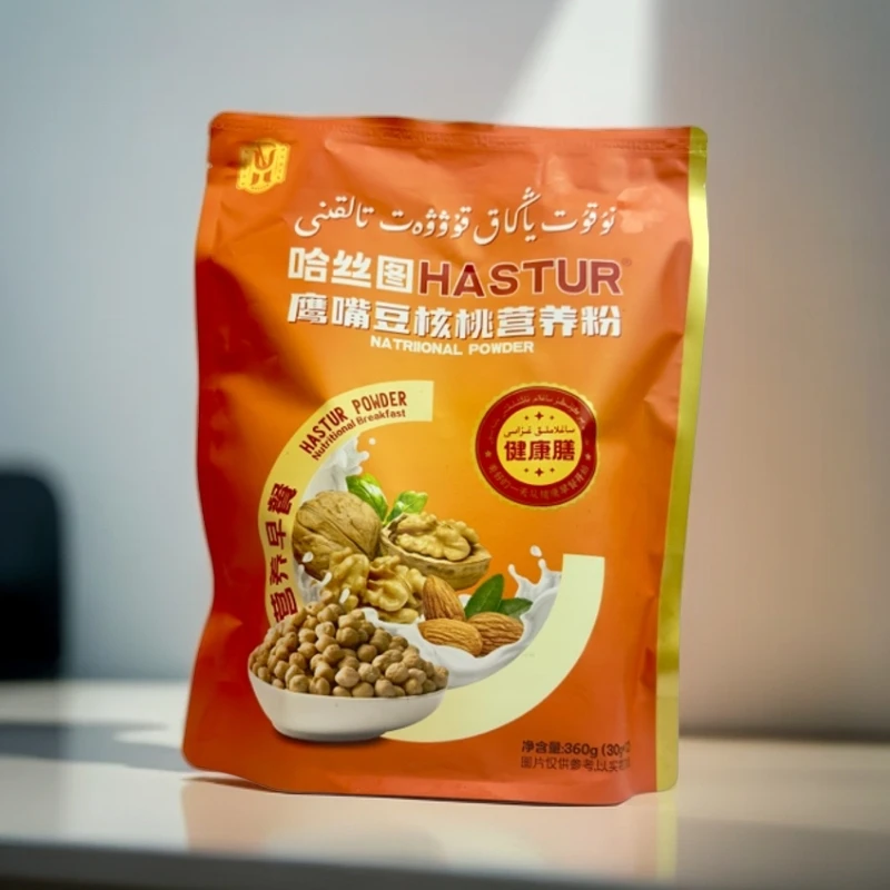 HASTUR鹰嘴豆核桃营养粉 خاستۇر نوقۇت ياڭاق قۇۋۋەت تالقىنى
