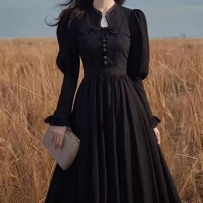 【261-299】编号连衣裙松紧腰蓬蓬裙时尚长短袖