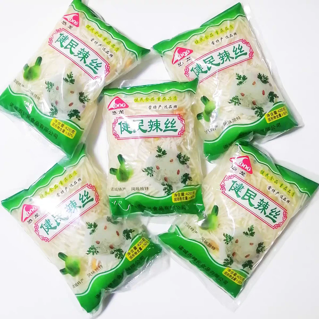 山东特产诸城健民辣丝现货优质新鲜芥菜咸菜下饭菜酒店凉菜正宗菜