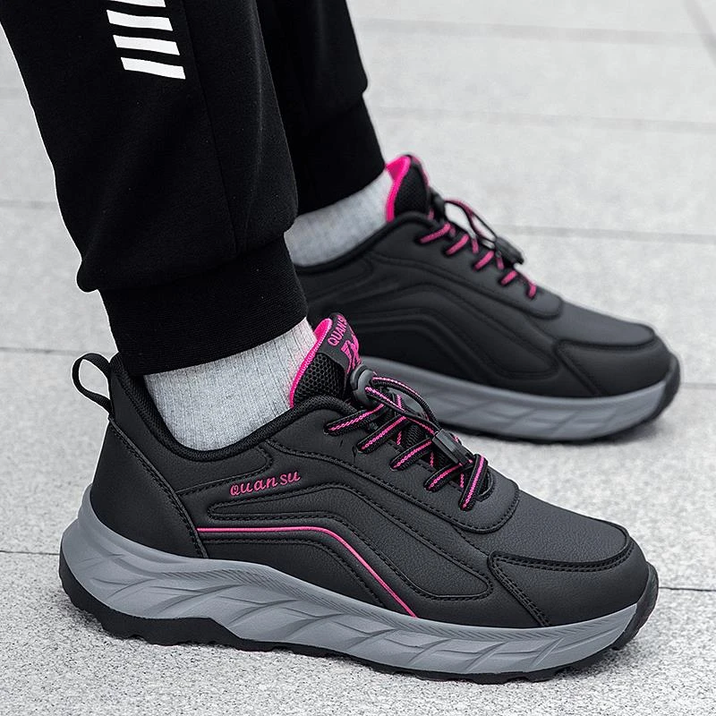 足力健安全老人鞋大脚骨秋季妈妈防滑运动中老年健步鞋老北京布鞋