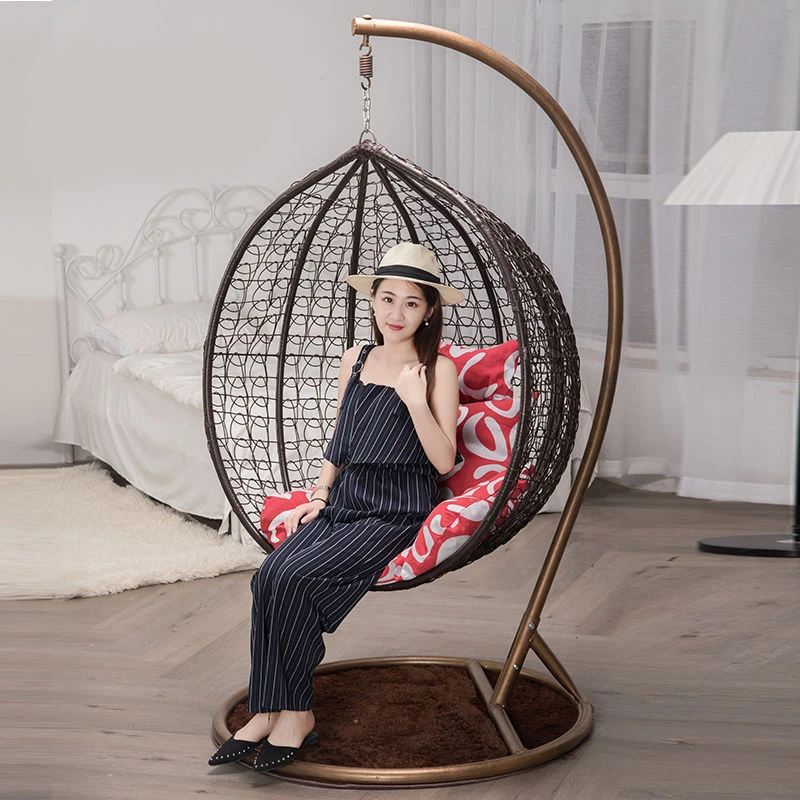 优选吊篮藤椅子室内秋千家用休闲吊床懒人摇篮椅户外庭院摇椅阳台