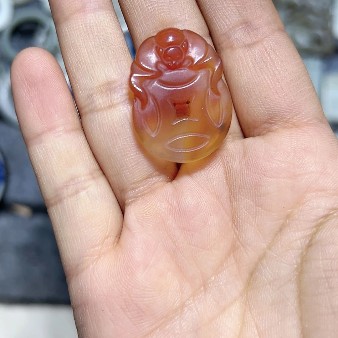 【闪购商品】玛瑙/玉髓帽花合金