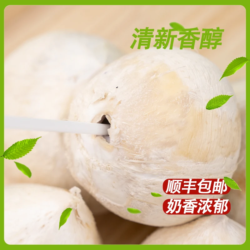 泰国正宗进口椰皇清甜椰子鲜嫩中果6/9颗装【单果400g/颗】顺丰包邮